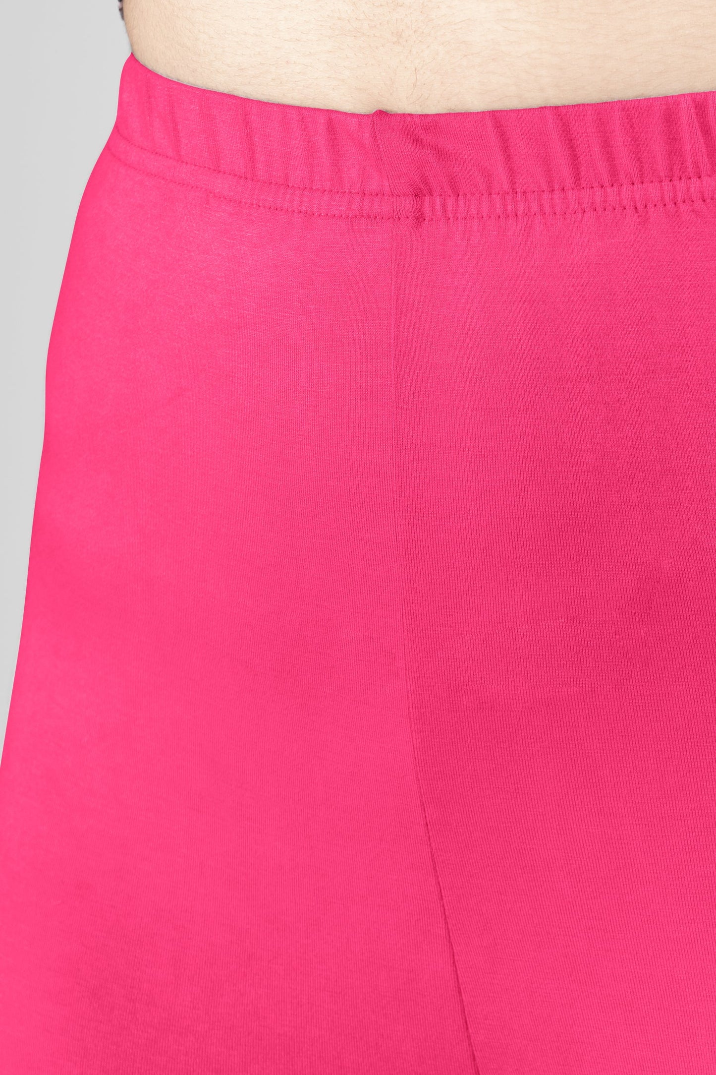 Passion Pink Viscose Churidar Leggings