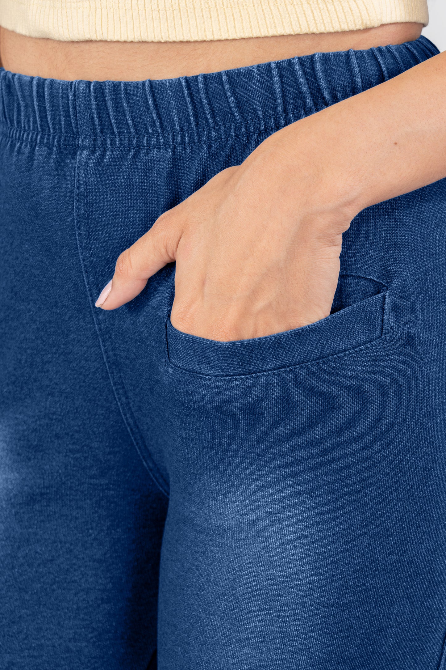 Mobile Pocket Denium Jeggings