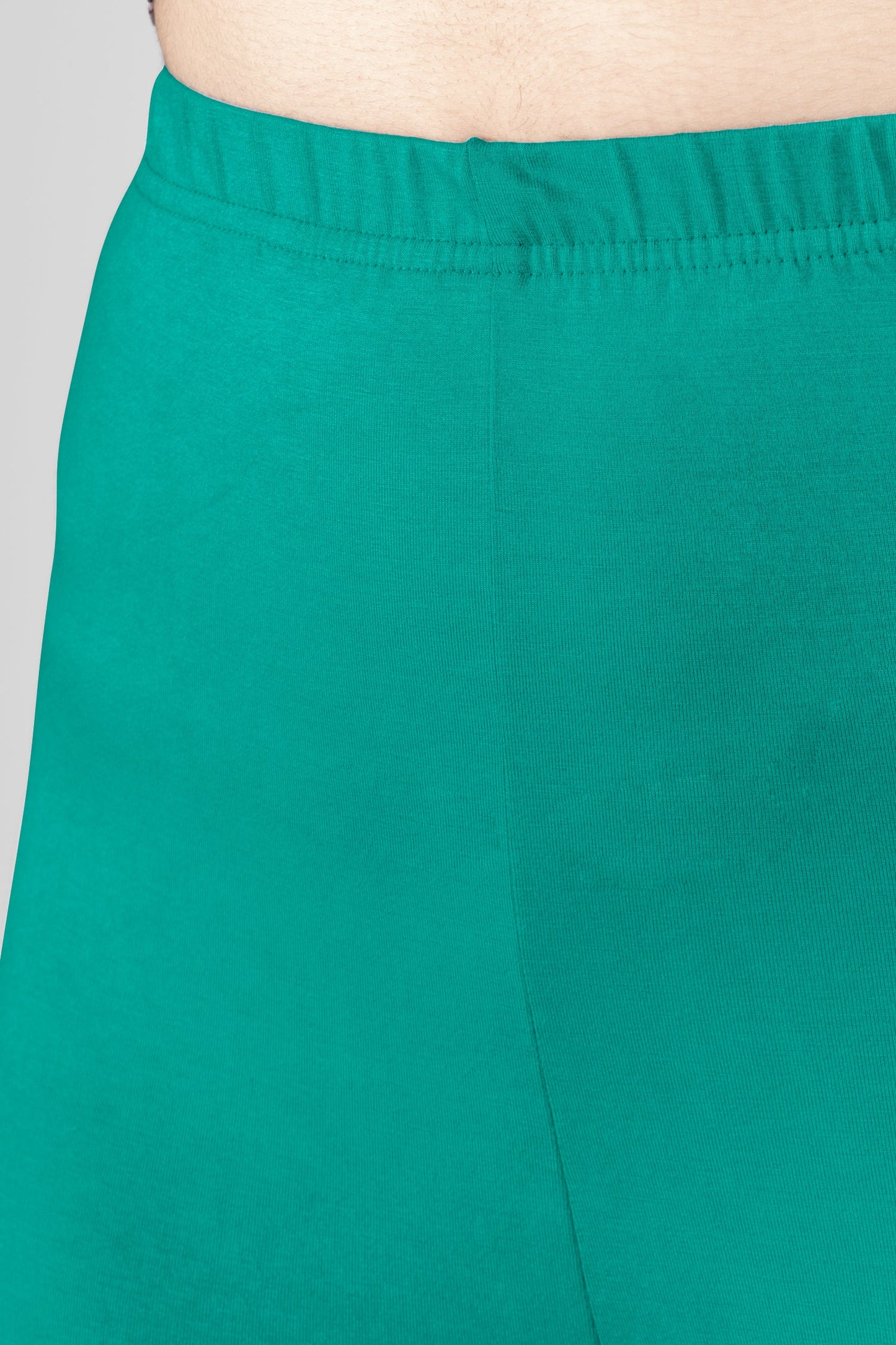 Serene Green Viscose Churidar Leggings