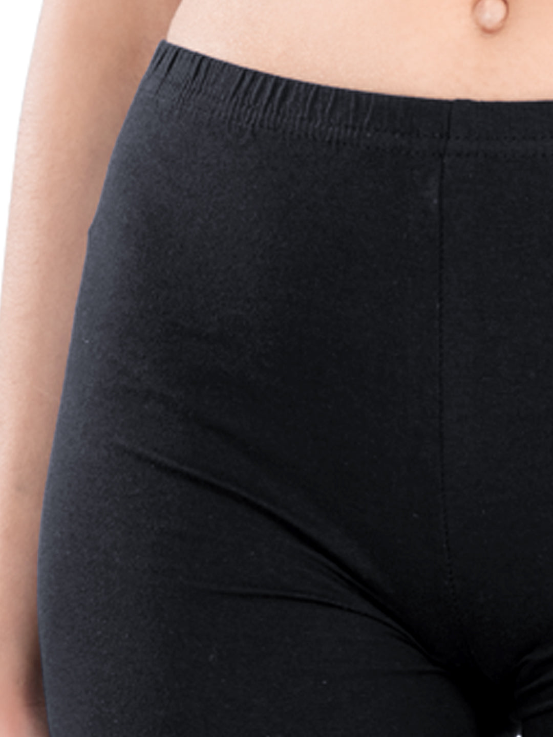 Black Cycling Shorts(Pack of1)