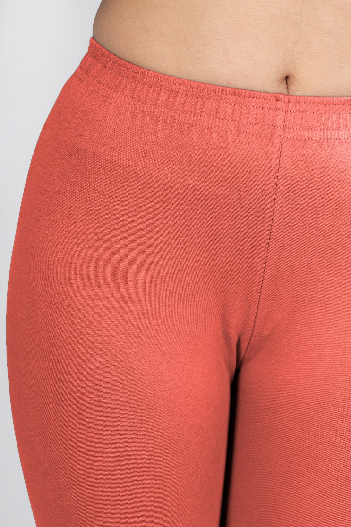 Tea Rose Cotton Churidar Leggings