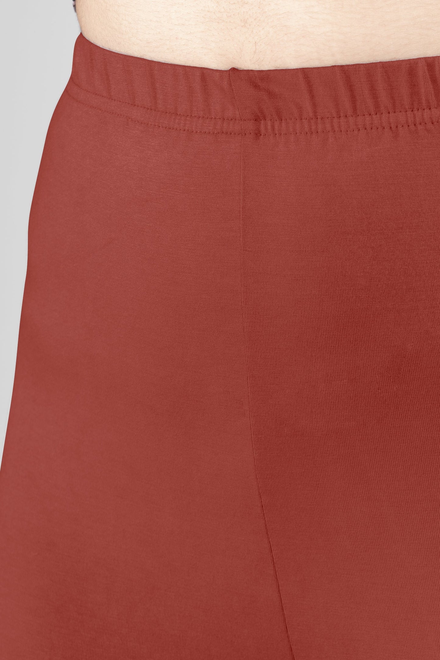Grace Brown Viscose Churidar Leggings