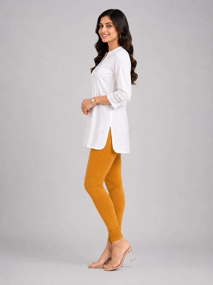 Phantom Honey Viscose Churidar Leggings
