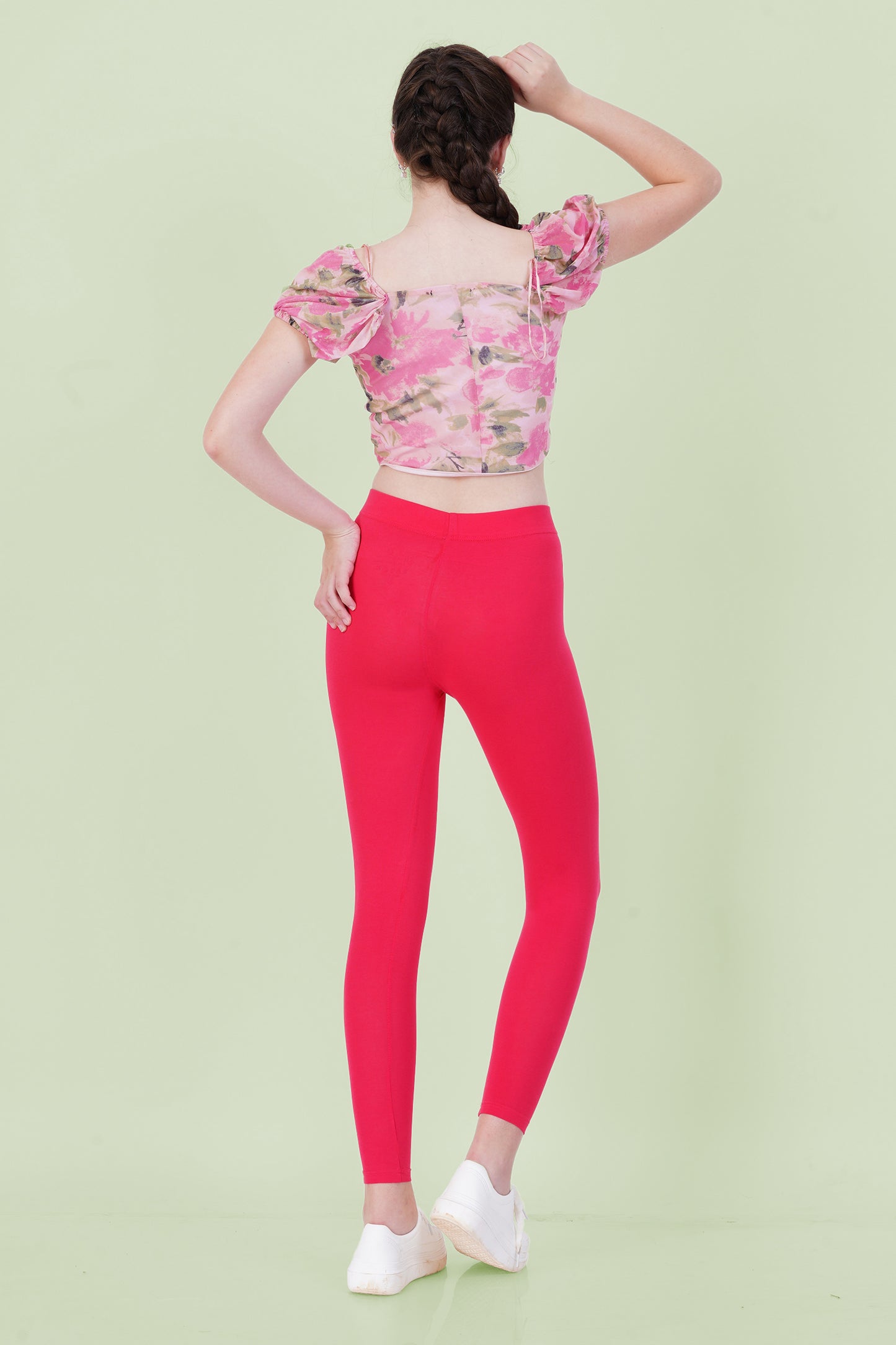 Gajari Cotton Ankle Leggings