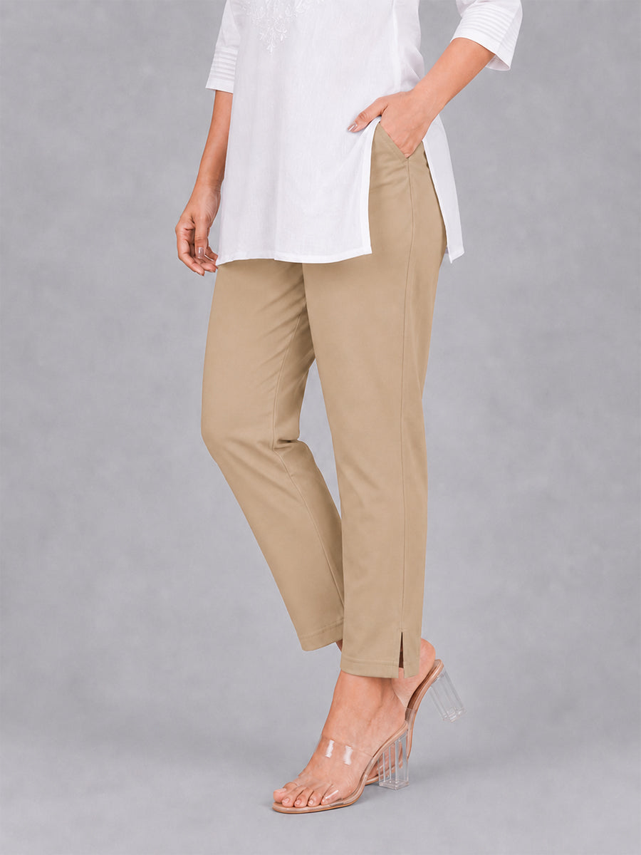 New Skin Woven Kurti Pant