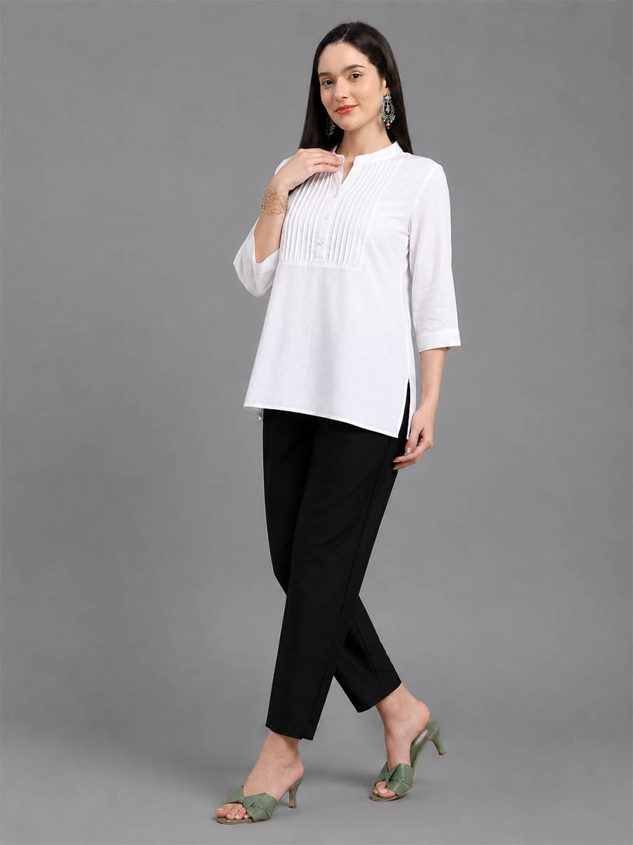 Silky Kurti Pant Black