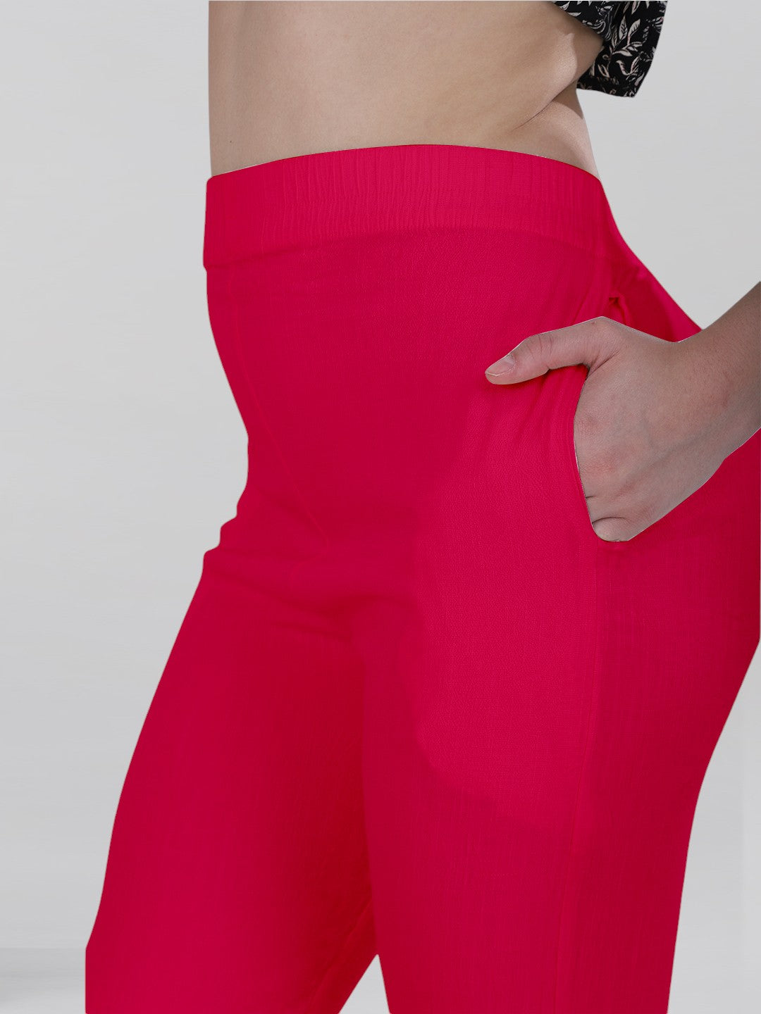 Rani rose Woven Kurti Pant (Buy 1 & Get 1 Free)