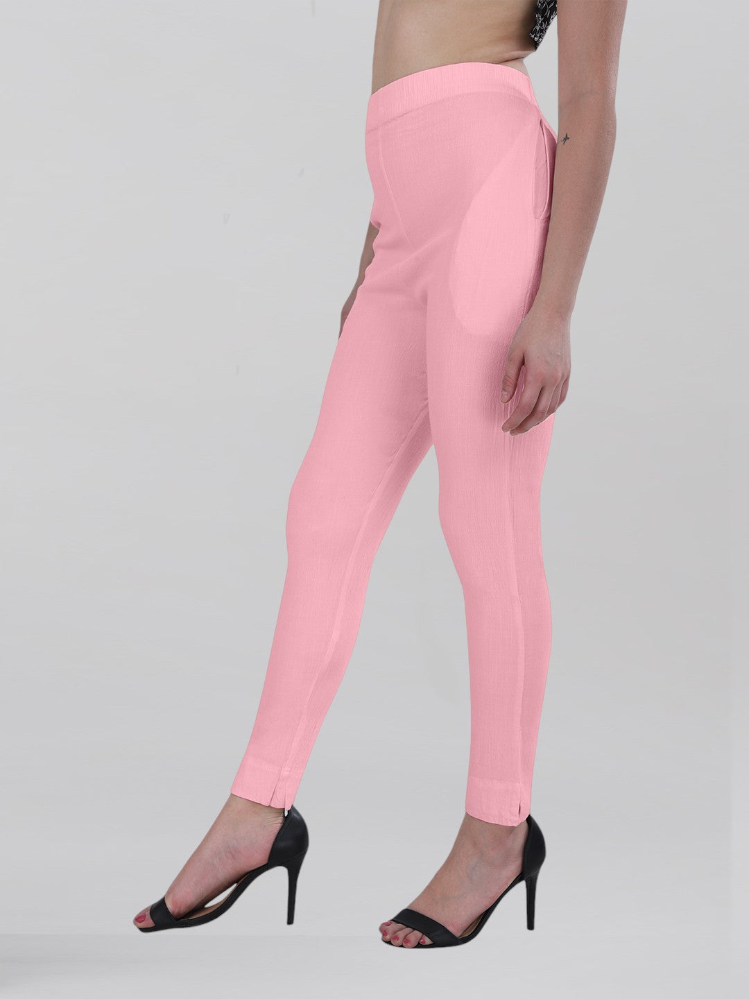 Pink Woven Kurti Pant (Buy 1 & Get 1 Free)