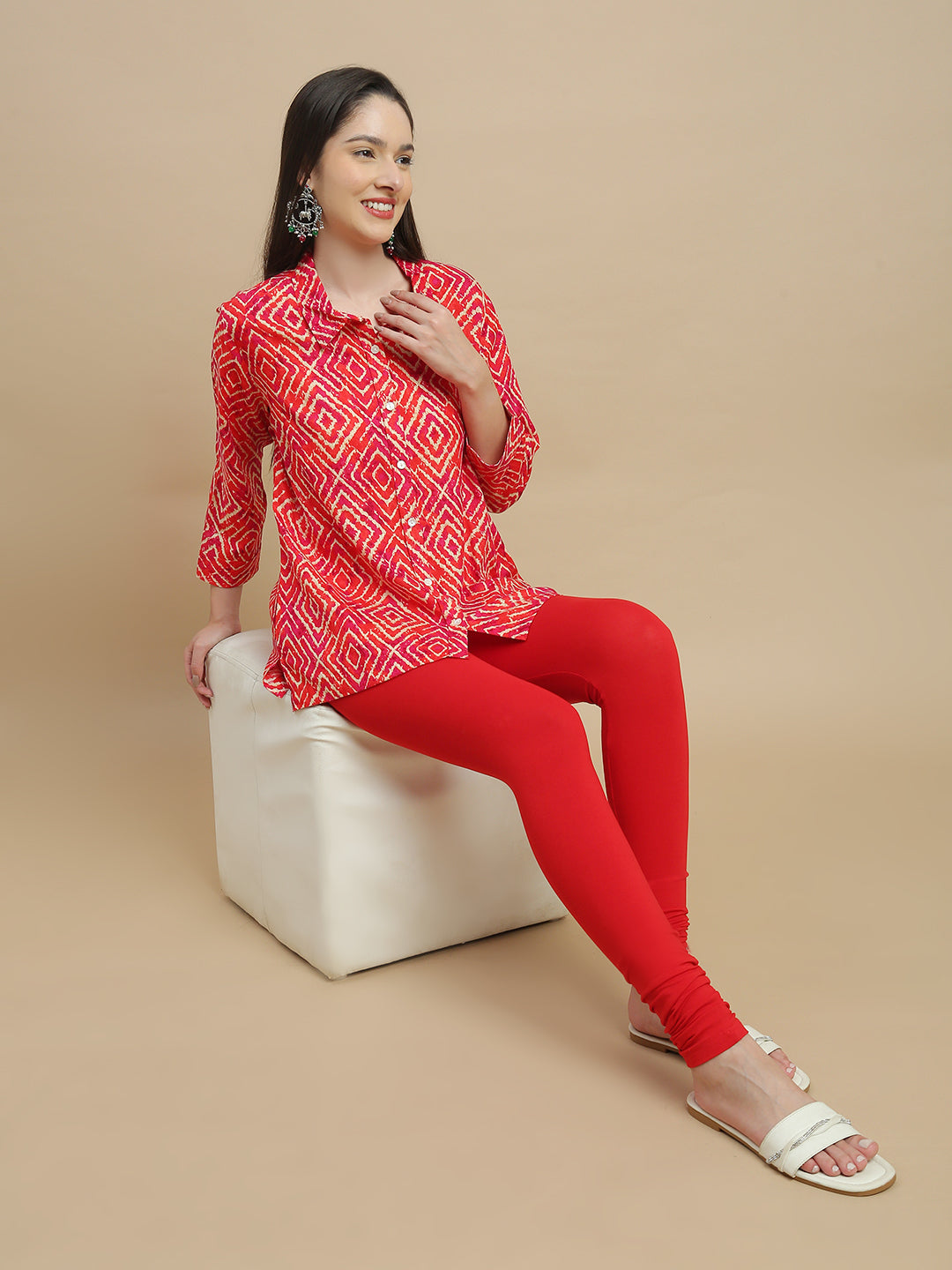 Cotton Churidar Leggings