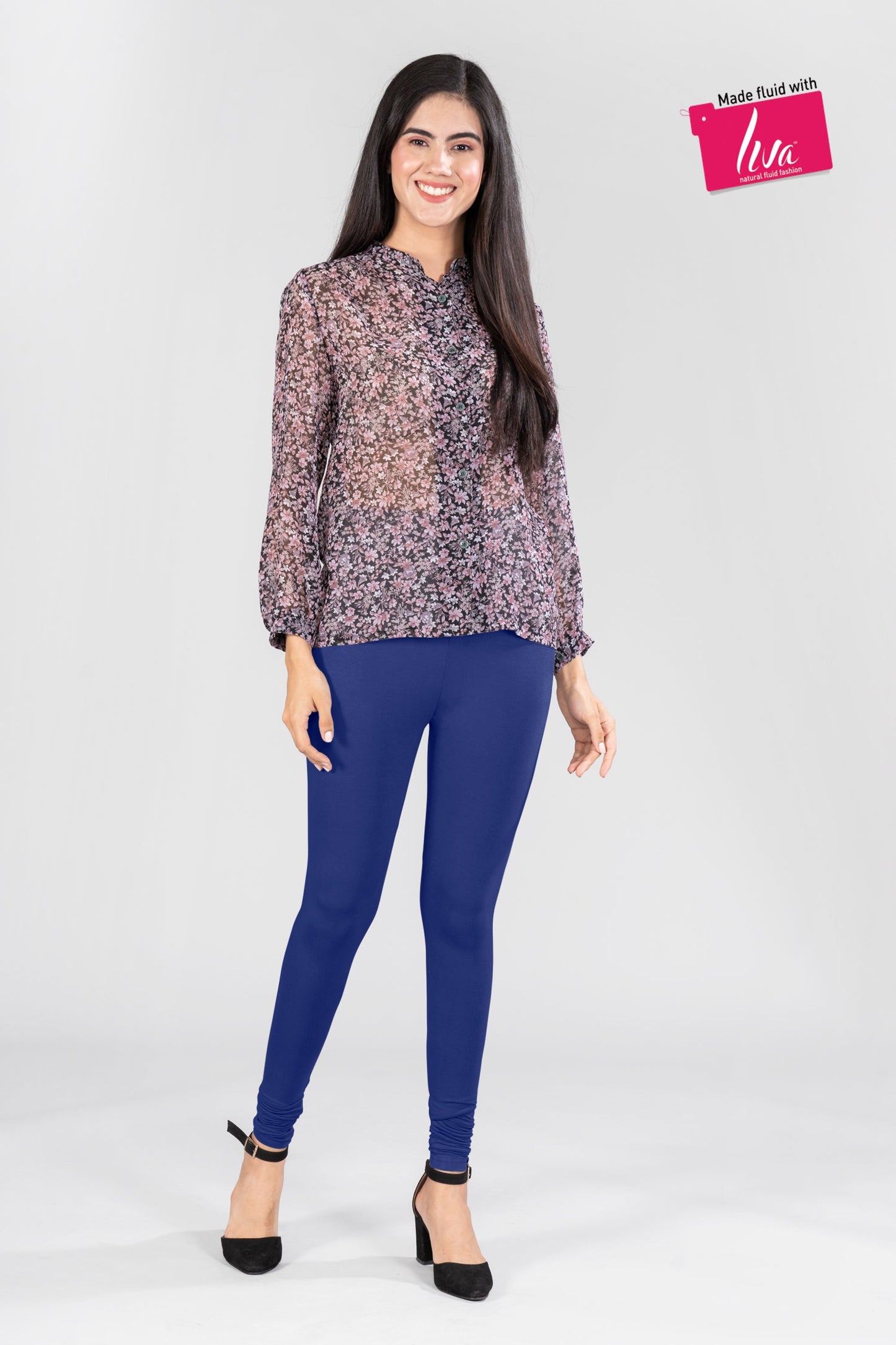 Splendid Indian Dye Viscose Churidar Leggings