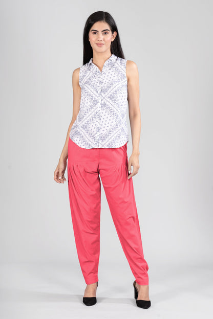 Gajari Cotton Patiala Pants