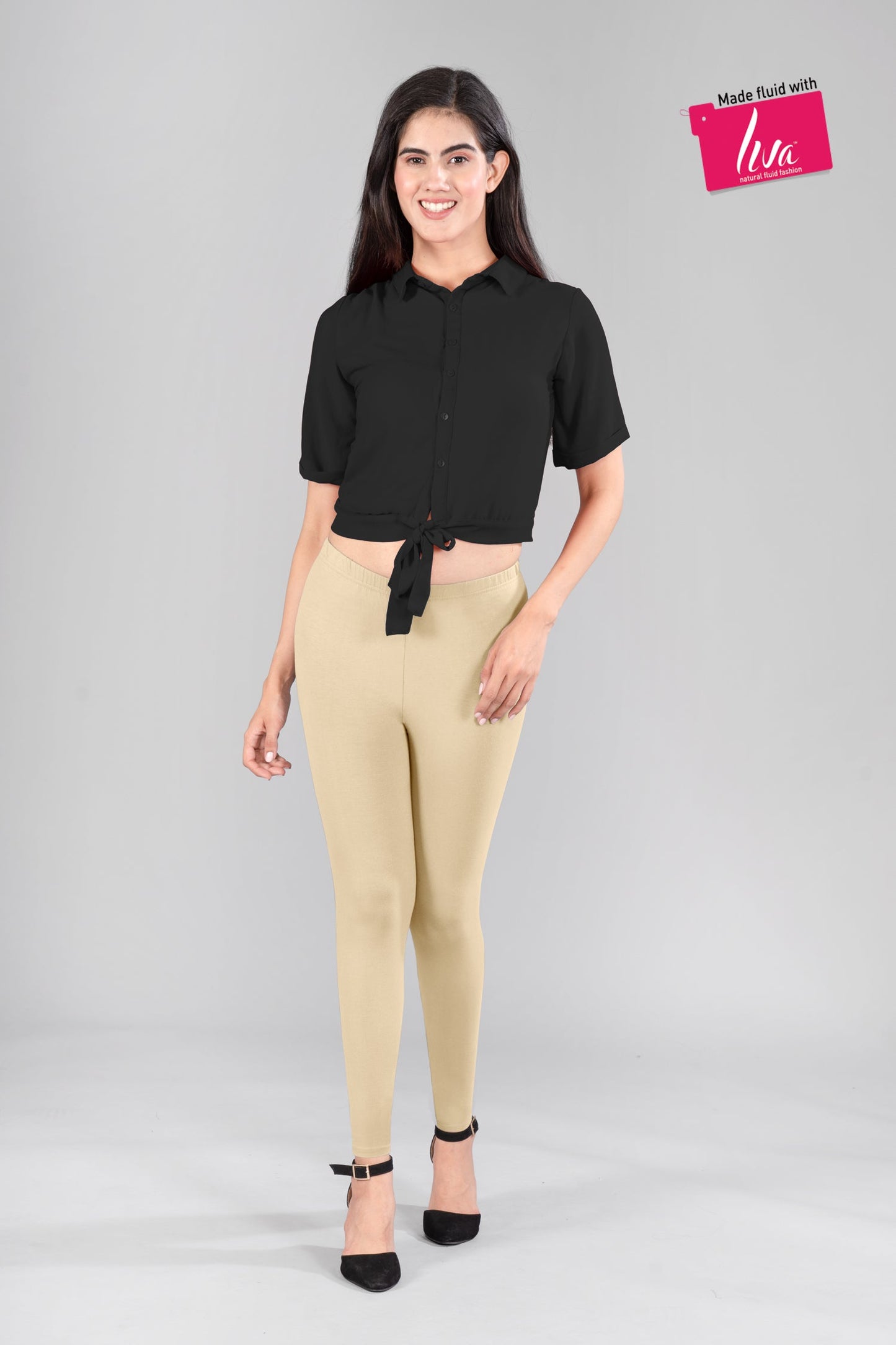 Deluxe Desert Viscose Ankle Leggings
