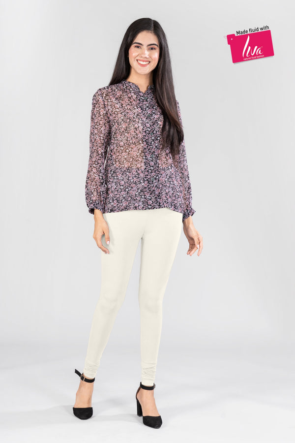 Pearl Blaze Viscose Churidar Leggings