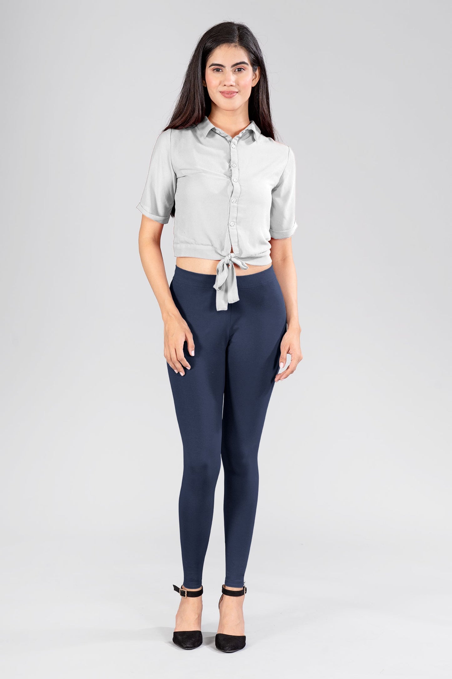 New Skin Cotton Ankle Leggings