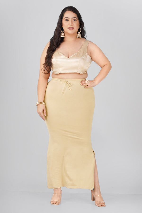 Skin Tone Plus Size Saree Shapewear