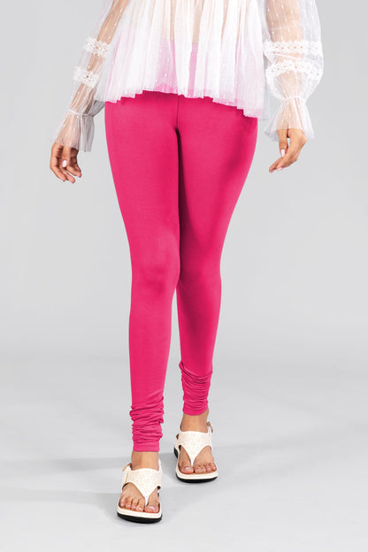 Rani Rose Cotton Churidar Leggings