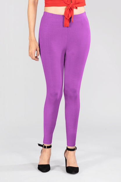 Violet Desire Viscose Ankle Leggings