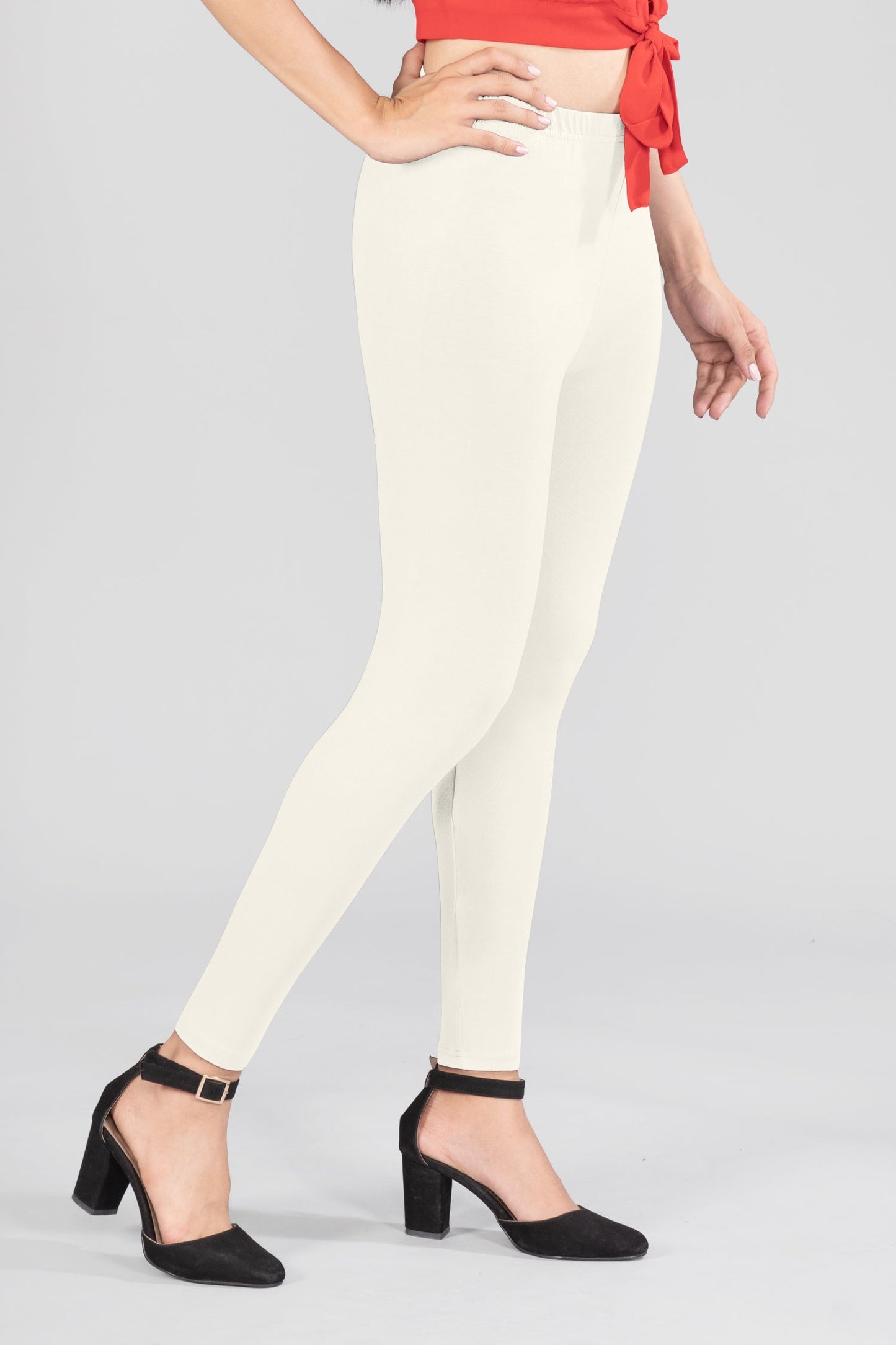 Pearl Blaze Viscose Ankle Leggings