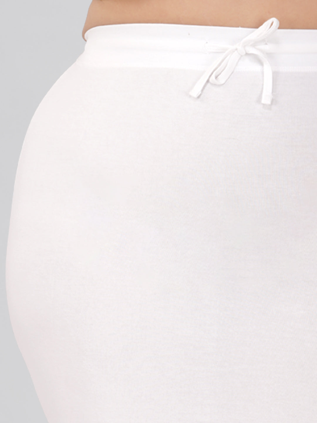 White Plus Size Saree Shapewear