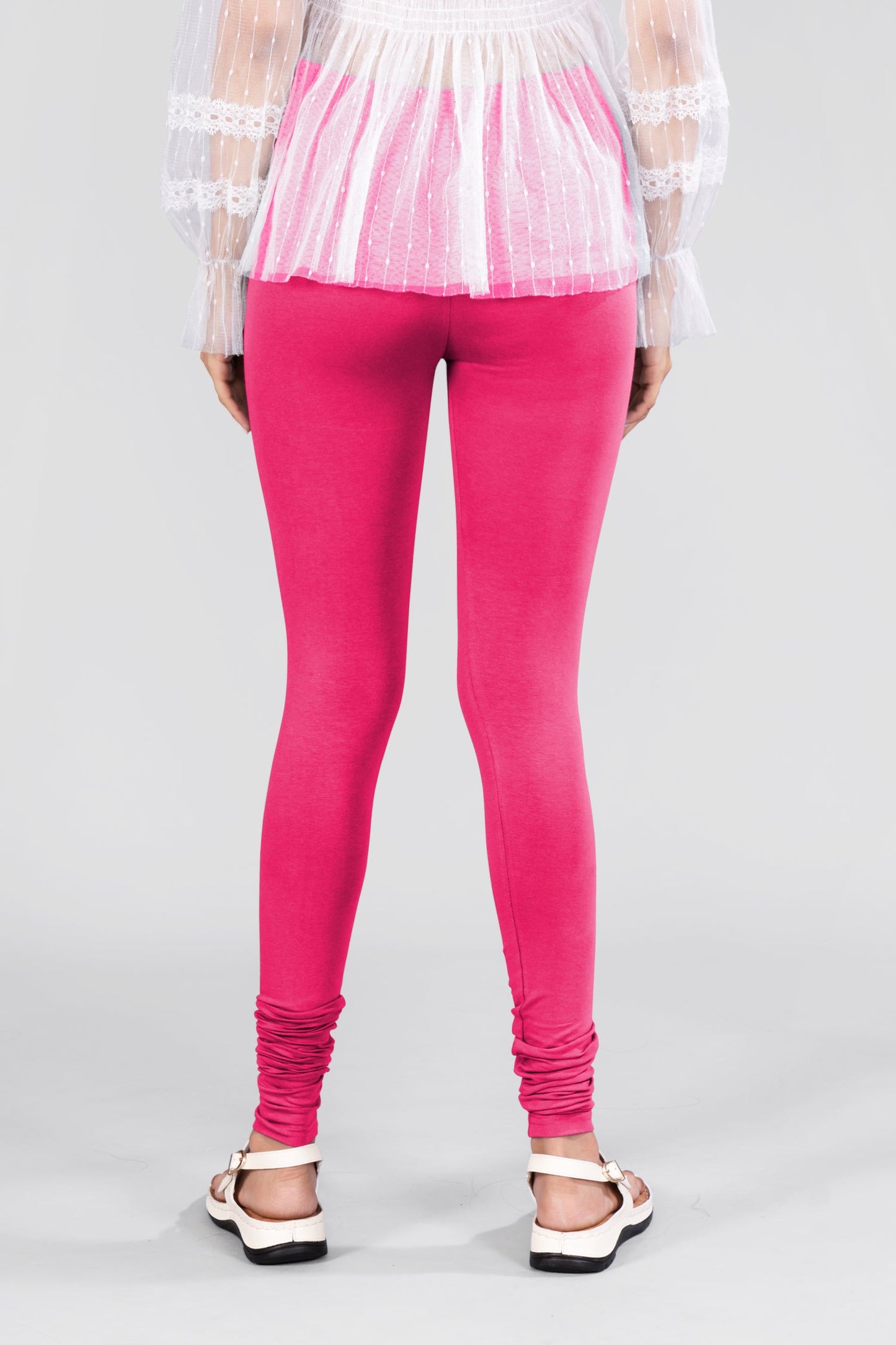 Rani Rose Cotton Churidar Leggings