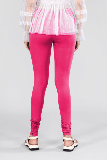 Rani Rose Cotton Churidar Leggings