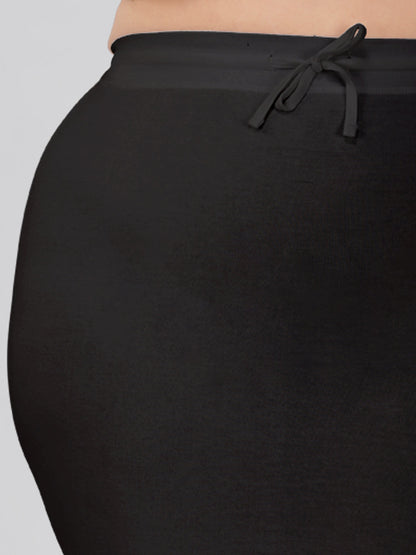 Black Plus Size Saree Shapewear