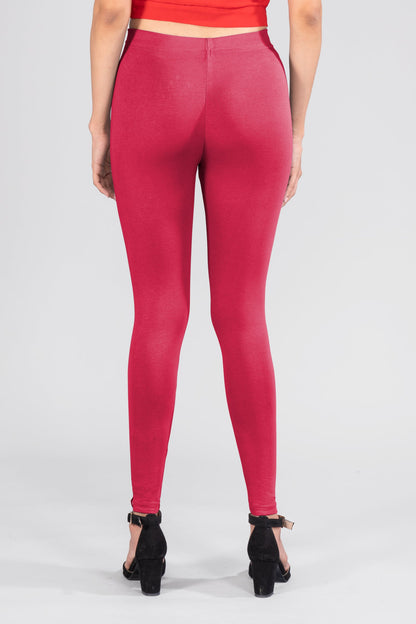 Dark Rani Cotton Ankle Leggings