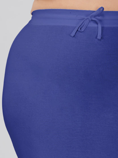 Royal Blue Plus Size Saree Shapewear