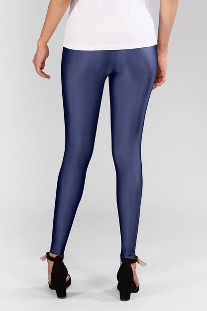 Navy Shimmer Leggings