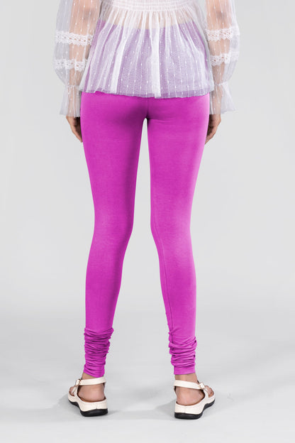 Rose Cotton Churidar Leggings