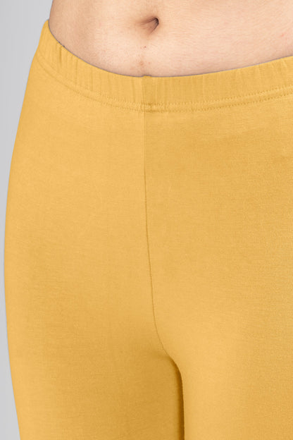 Phantom Honey Viscose Ankle Leggings