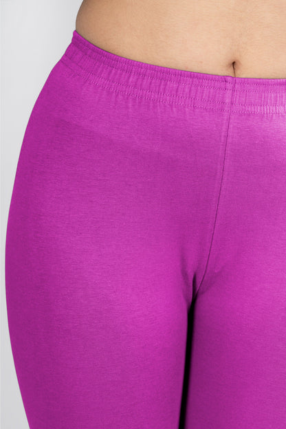 Rose Cotton Churidar Leggings
