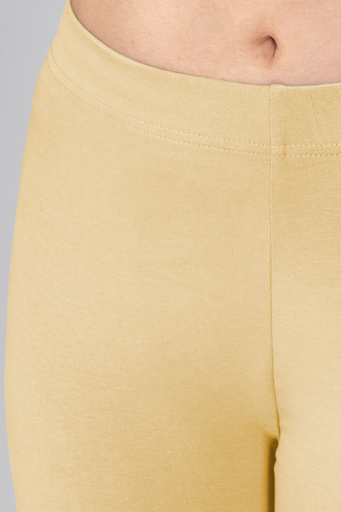 New Navy Cotton Ankle Leggings