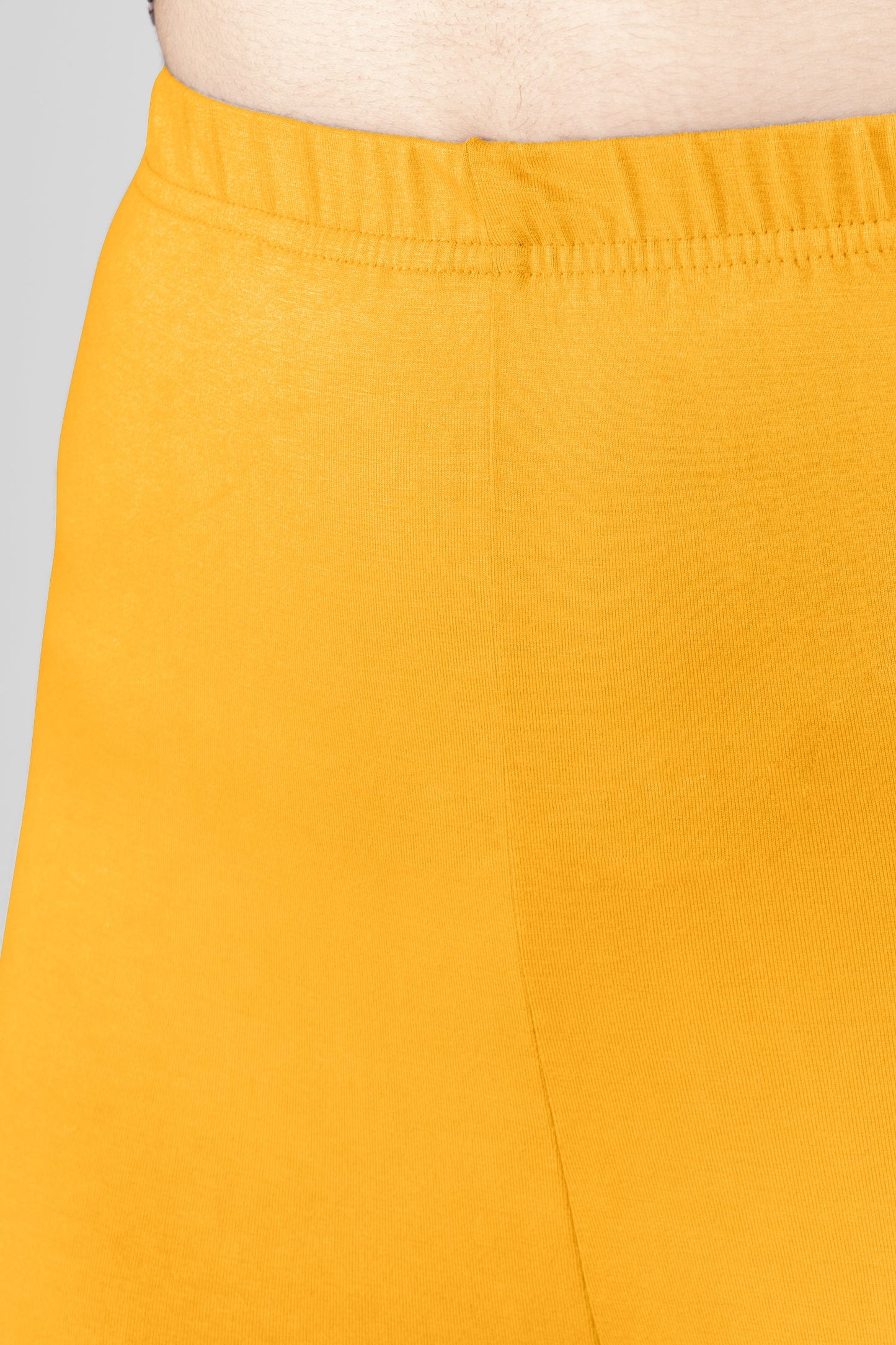 Crimson Yellow Viscose Churidar Leggings