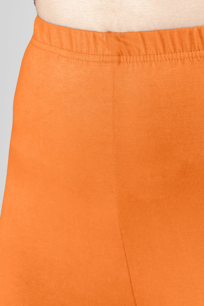 Cozy Brown Viscose Churidar Leggings