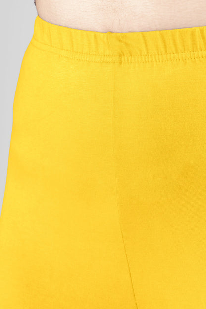 Golden Delight Viscose Churidar Leggings