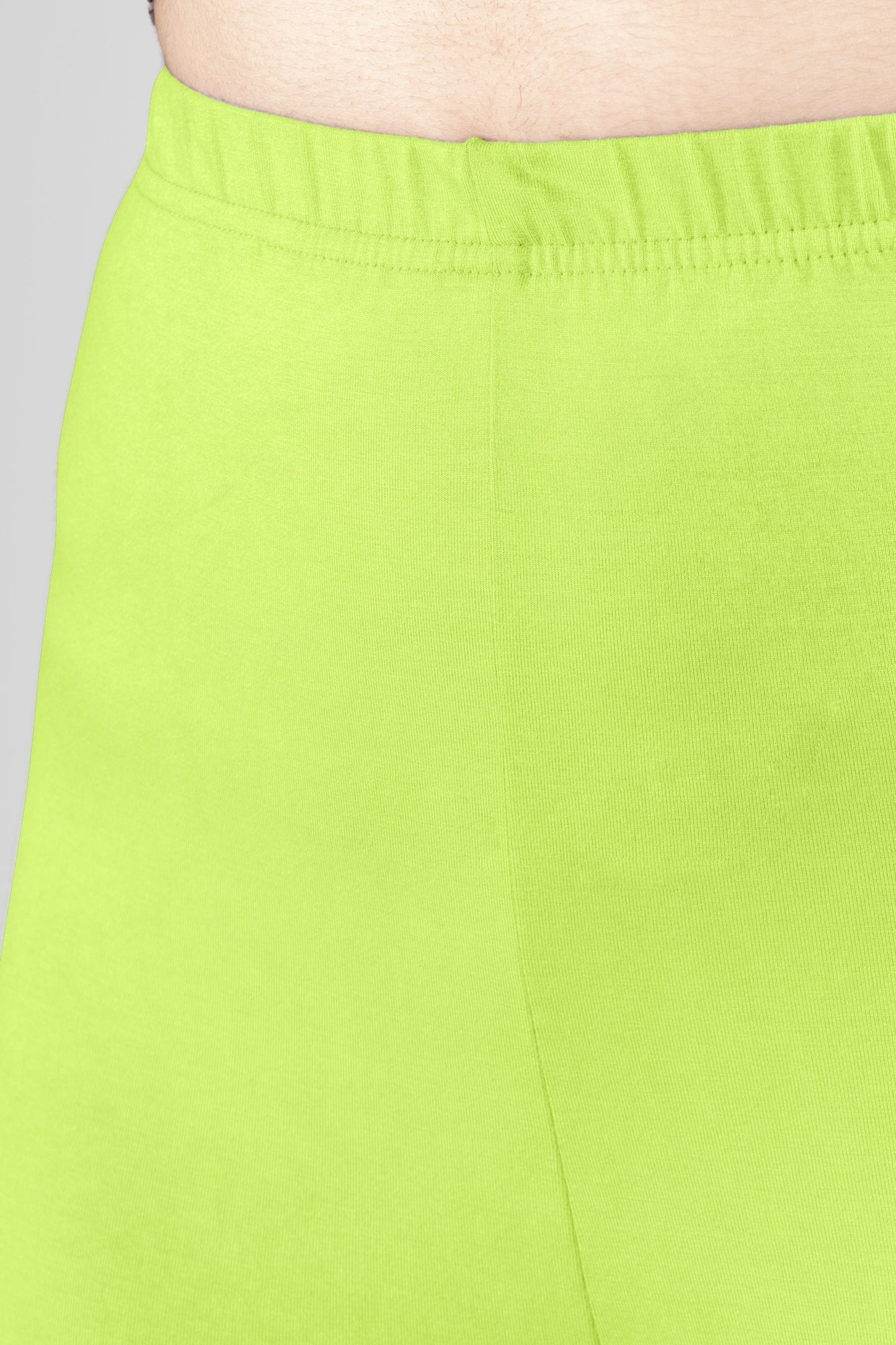 Mercy Green Viscose Churidar Leggings