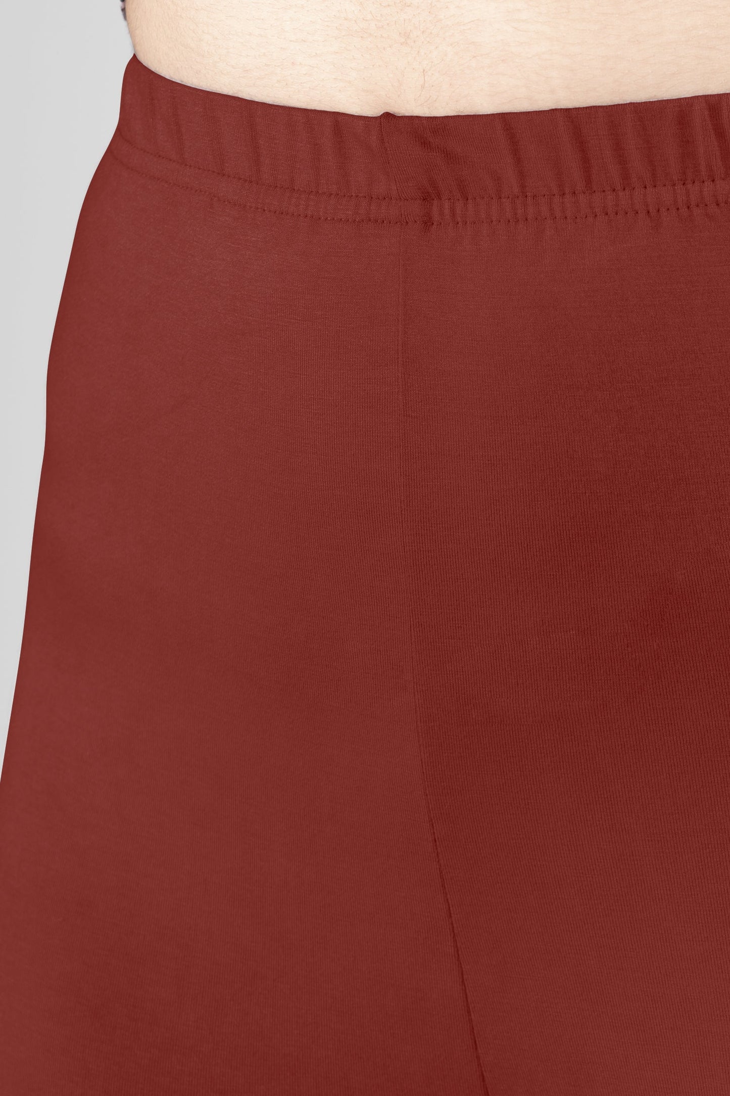 Joy Brown Viscose Churidar Leggings