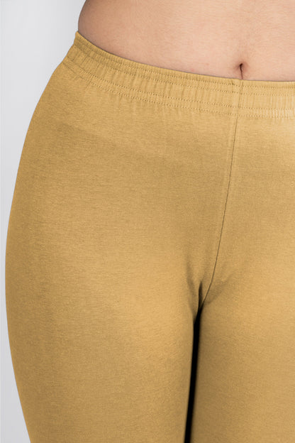 Stone Cotton Churidar Leggings