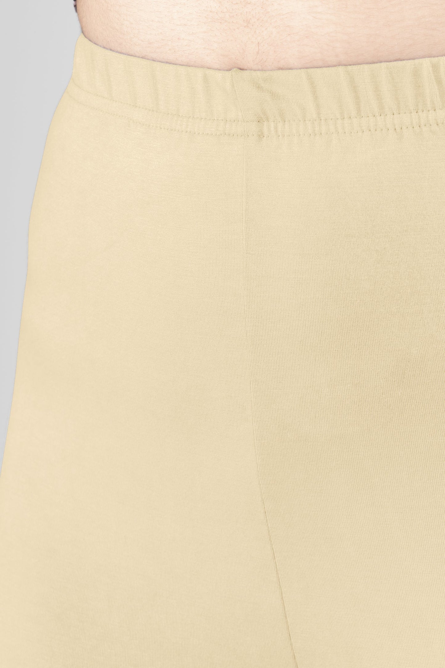 Noble Yellow Viscose Churidar Leggings