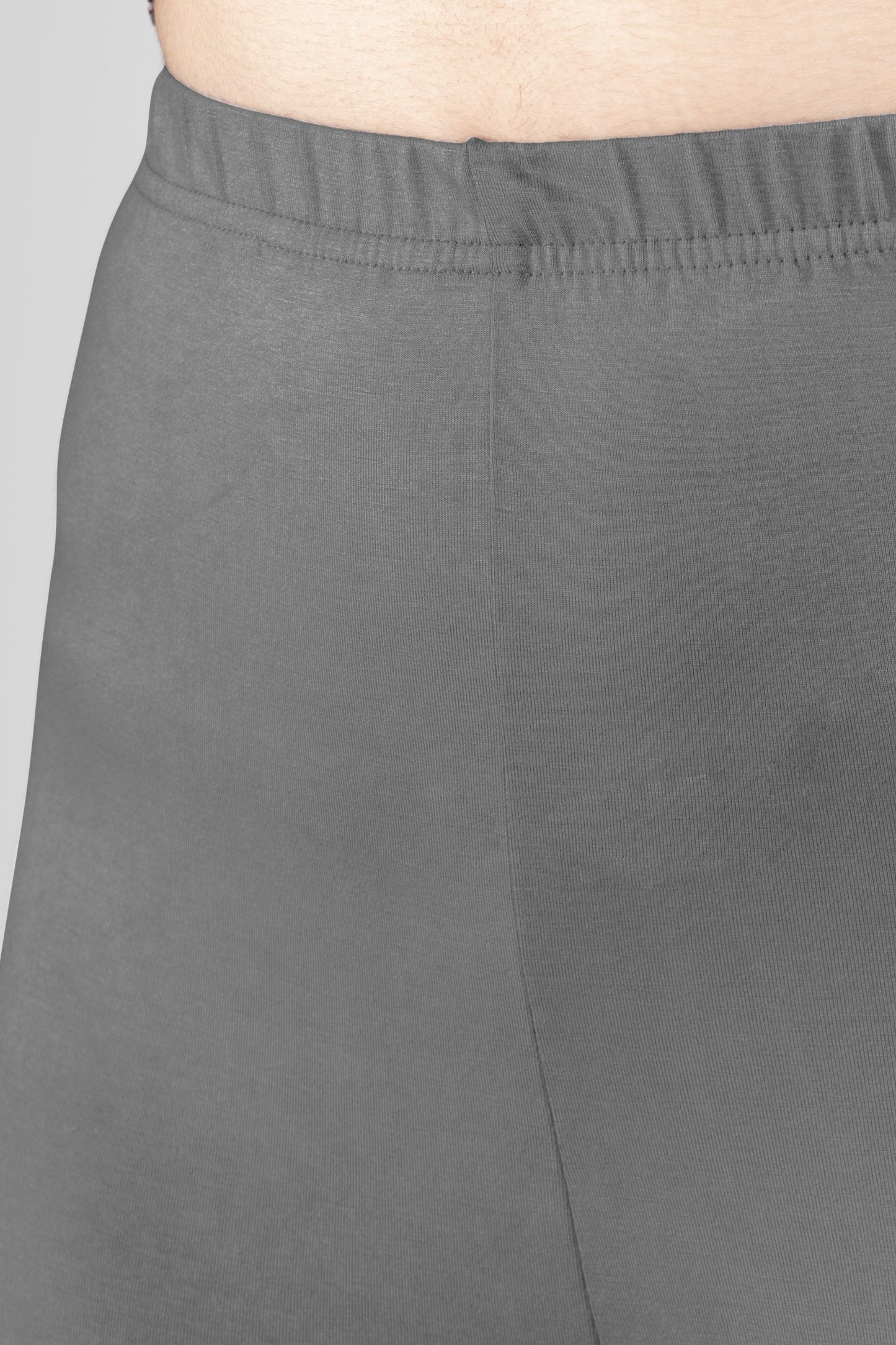 Gloomy Grey Viscose Churidar Leggings