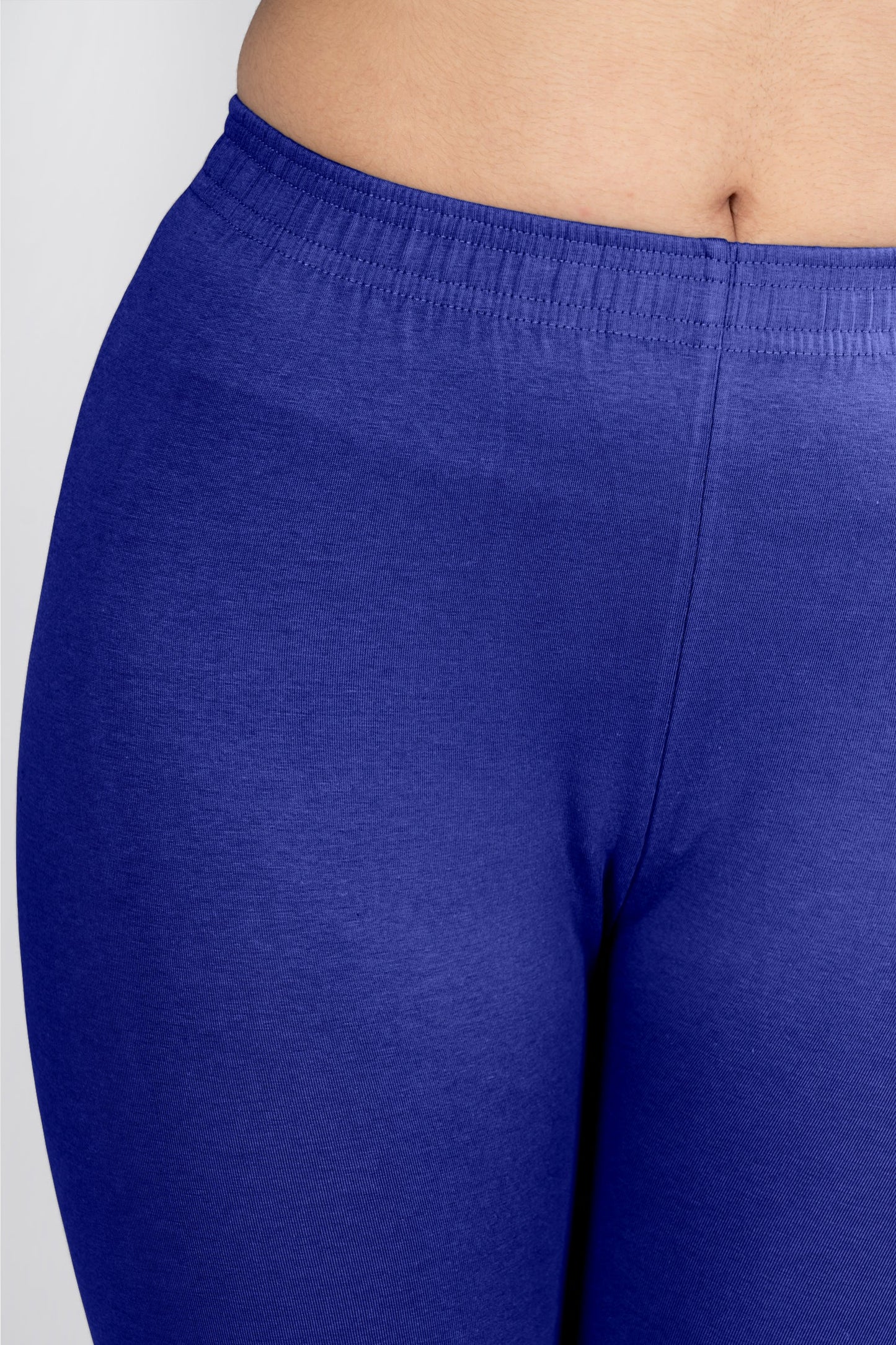 Royal Blue Cotton Churidar Leggings