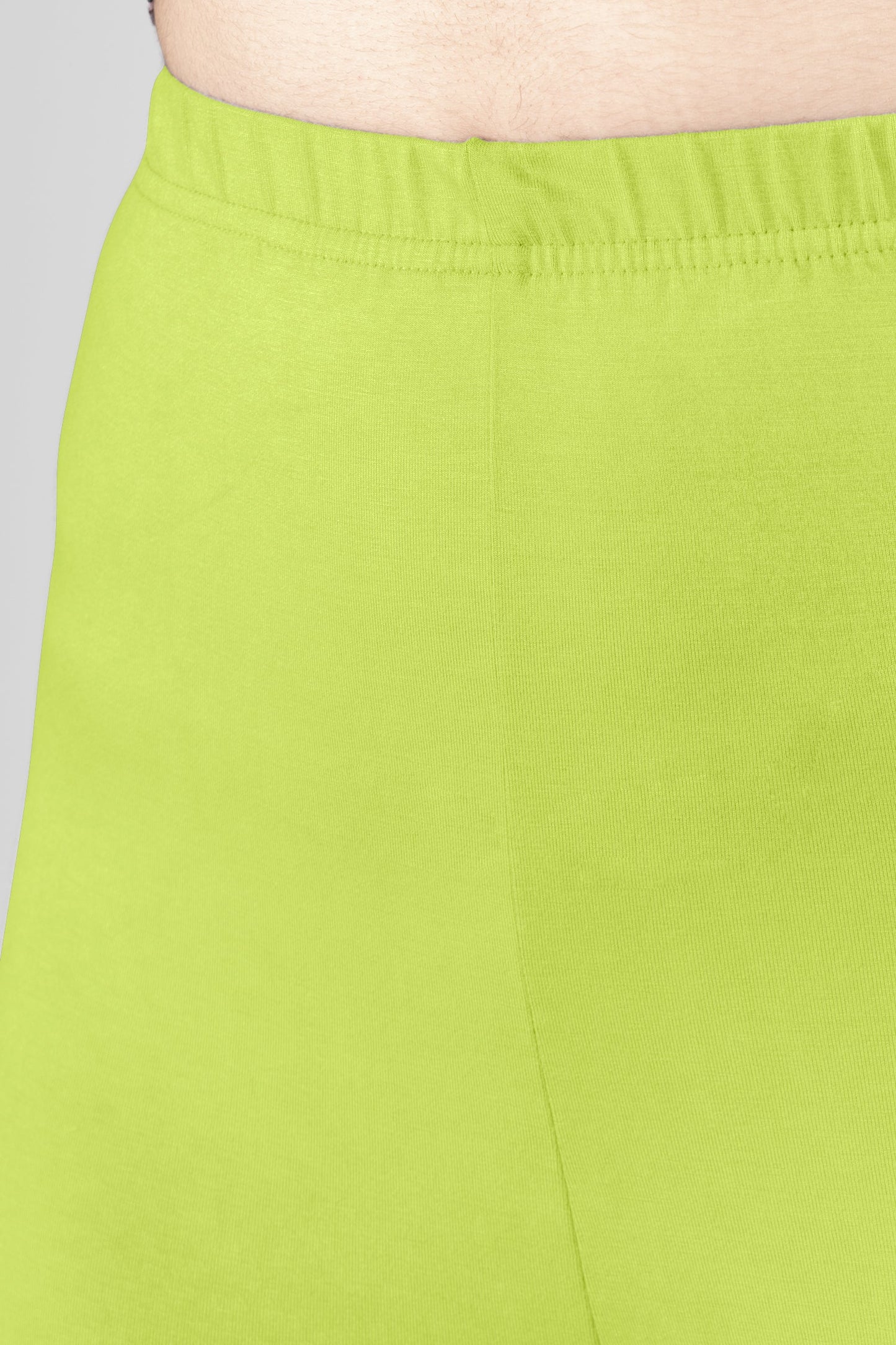 Pleasure Green Viscose Churidar Leggings