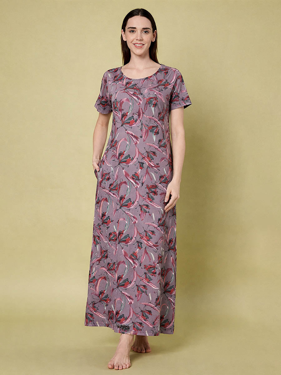 Leaf Print Nighty