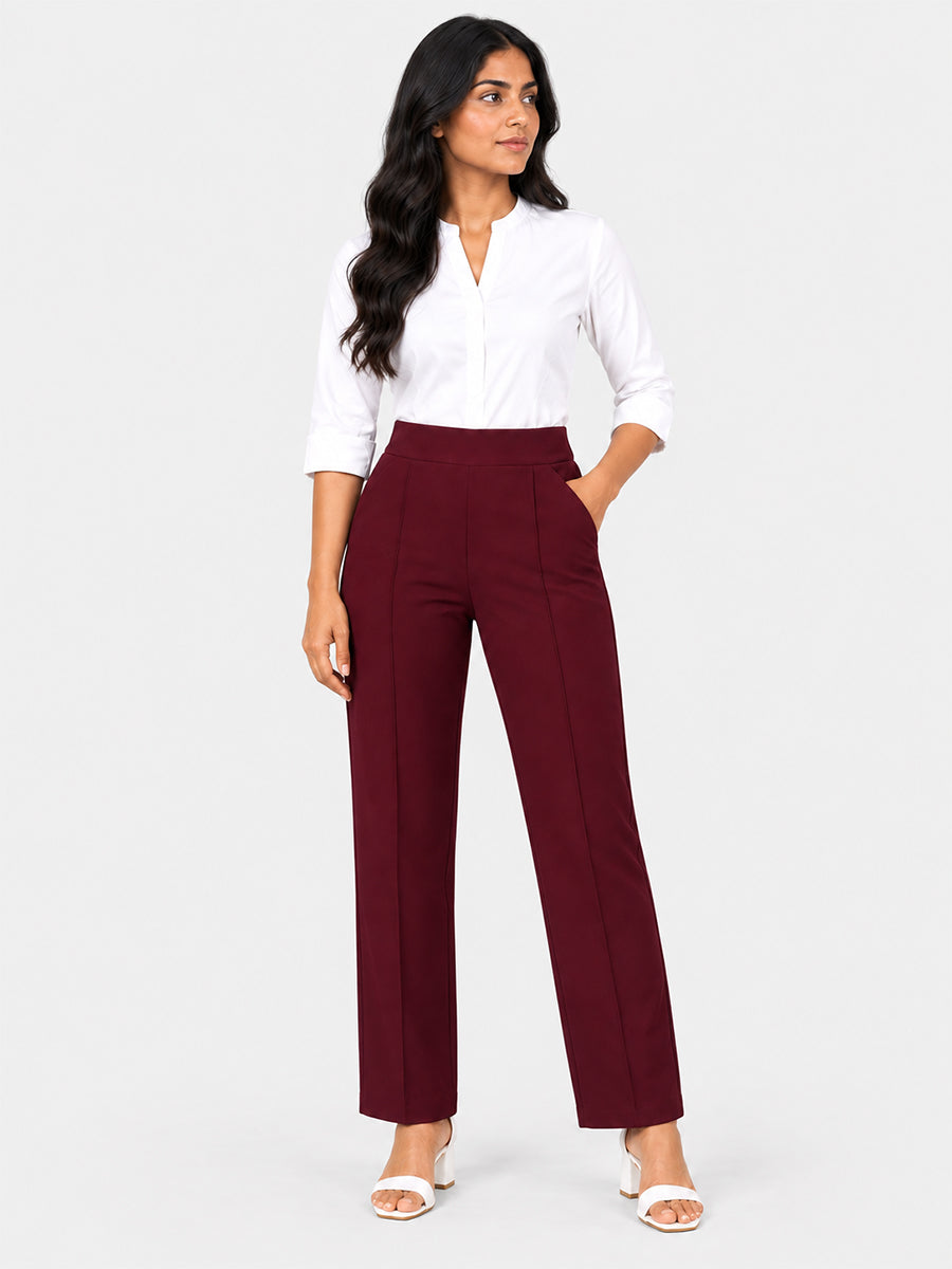 Korean Pant Maroon
