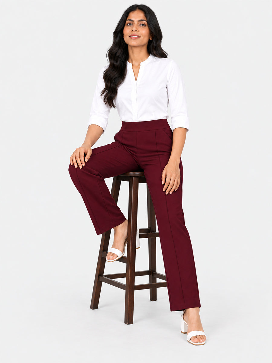 Korean Pant Maroon