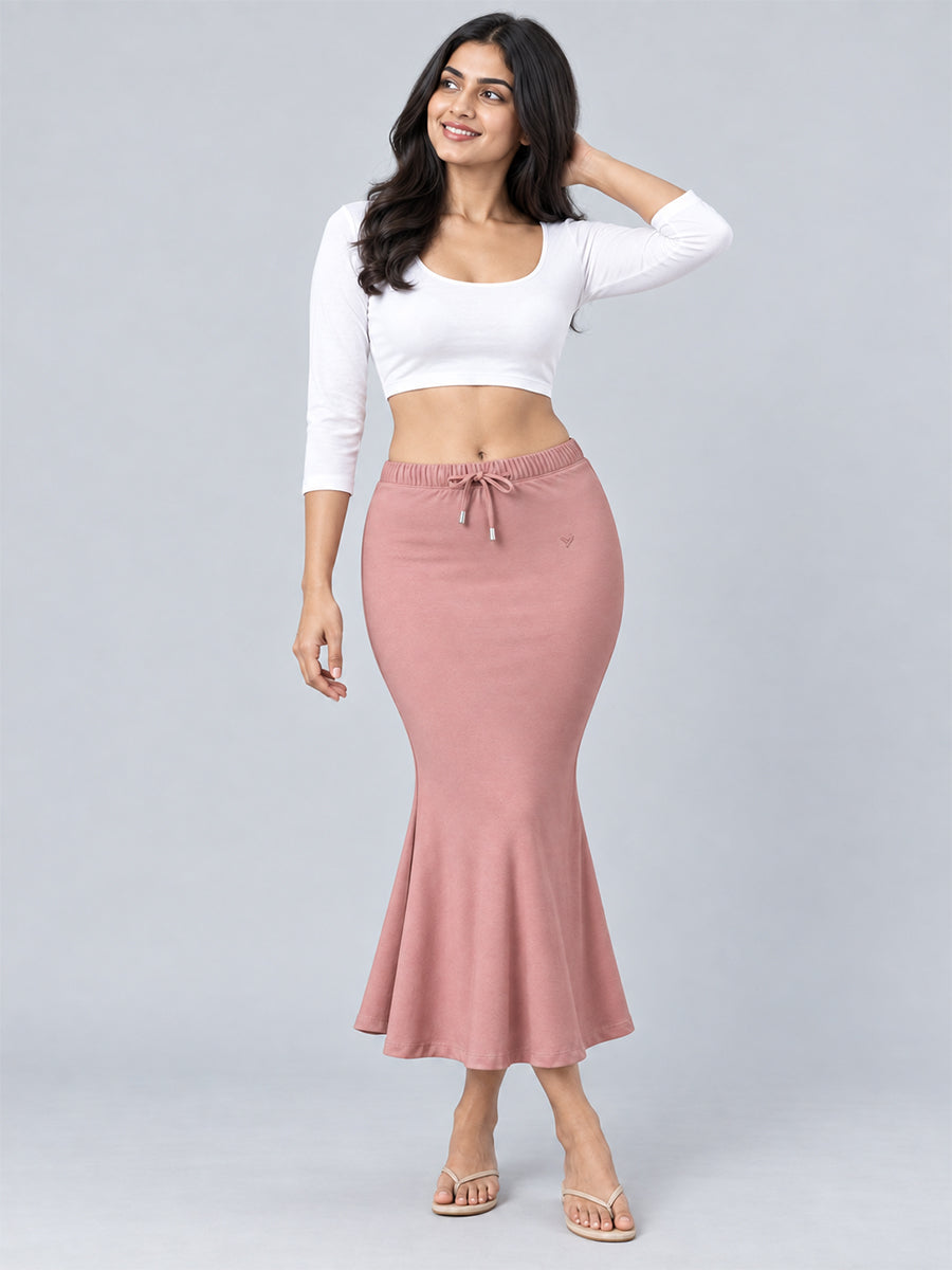 Saree Shape wear Rose Gold