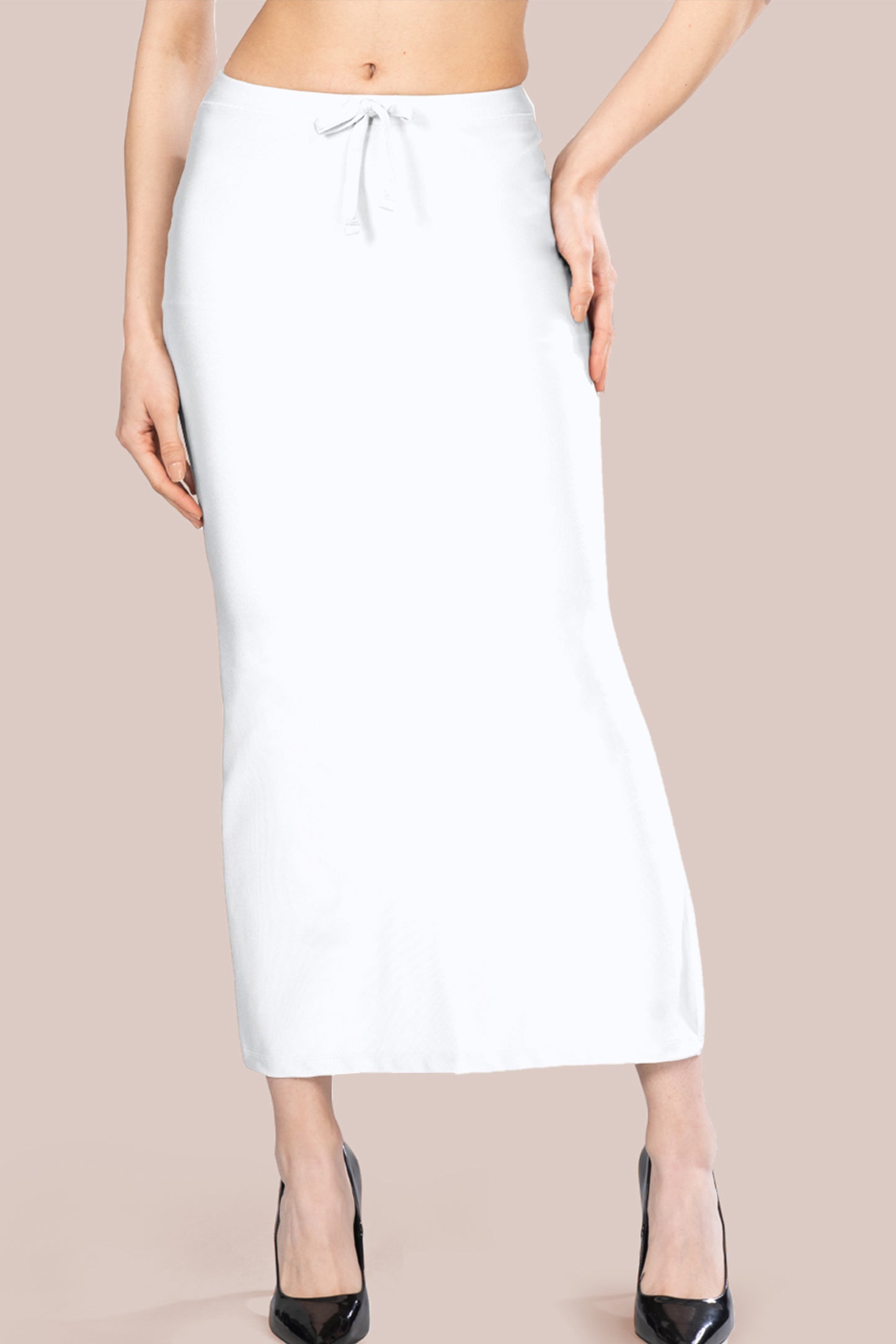 White Saree Shapewear