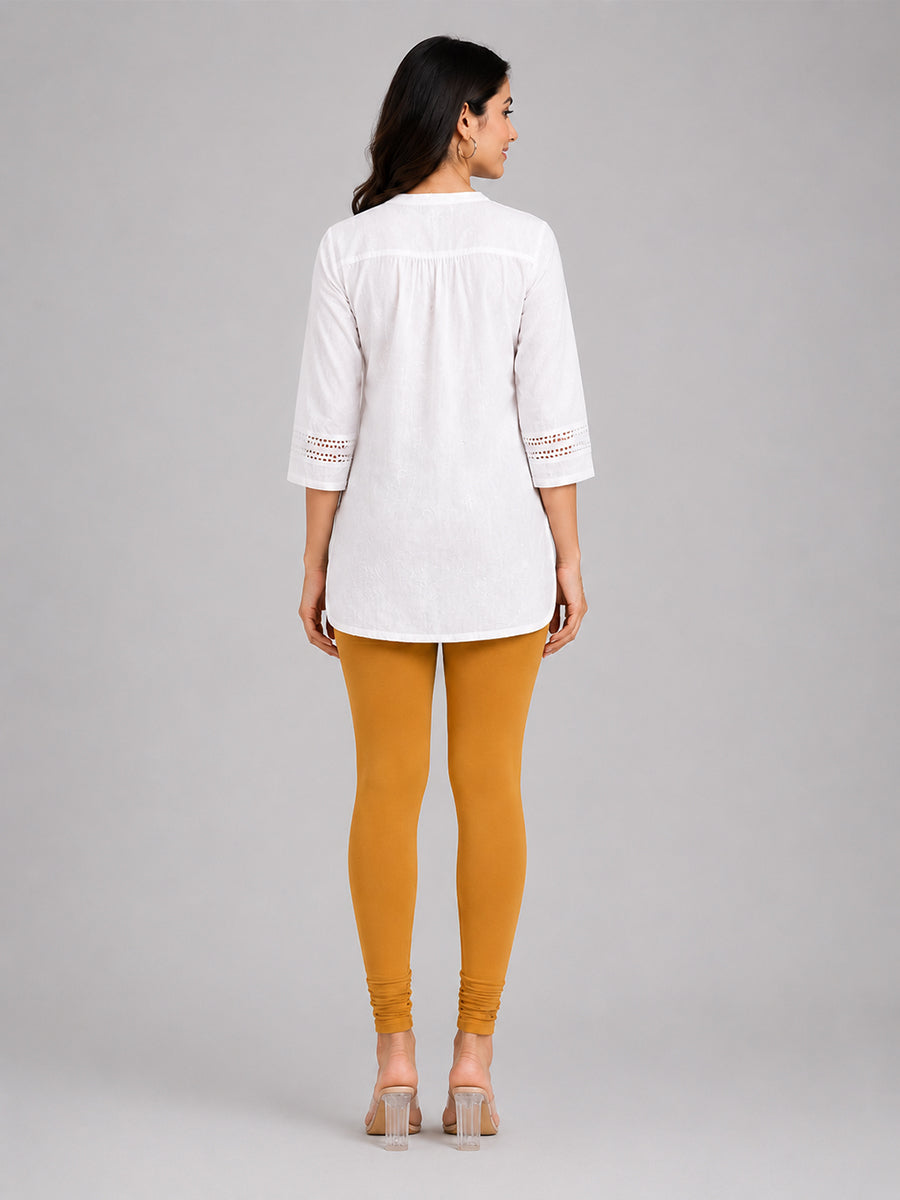 Phantom Honey Viscose Churidar Leggings