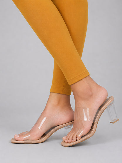 Phantom Honey Viscose Ankle Leggings